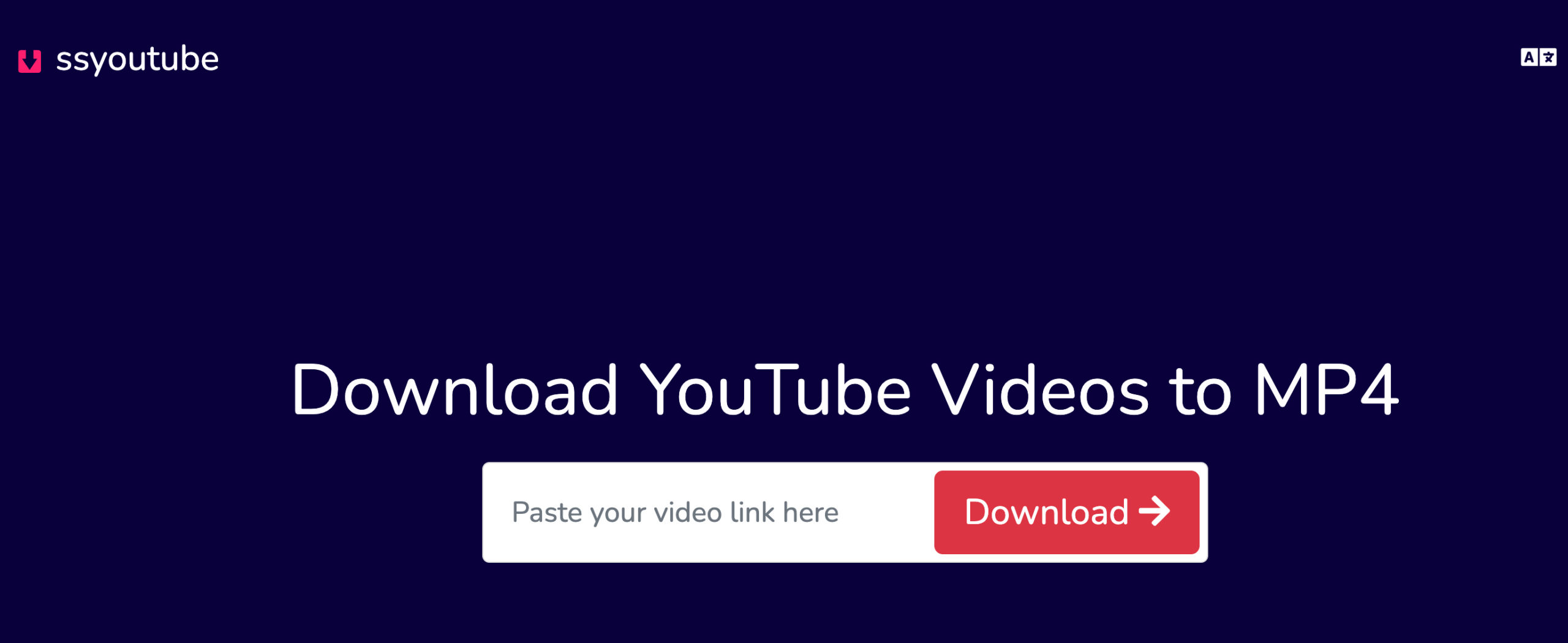 SSYouTube Downloader